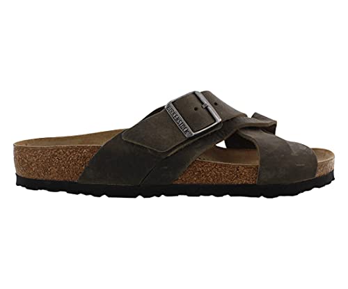 Image of Birkenstock Lugano Oiled Leather Sandals