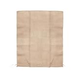 Yumneo 屋外植物用フロストカバー | 黄麻布ラップ - フロストクロス - 寒い天候の庭 テラス 温室 野菜 花 一晩 季節の移行