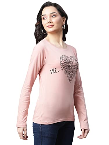 Image of OM SAI LATEST CREATION Women's Plain Lycra with Plain Design on HaOSLC-Sleeve Regular Fit Office wear,Casual wear Top