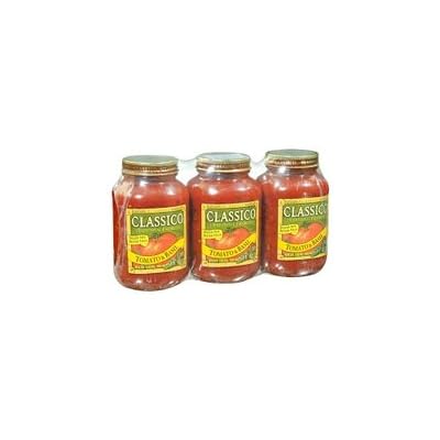 Buy Classico Pasta Sauce Tomato And Basil 32 Ounce Jar Pack Of 3 Online In Taiwan B0029kkudq