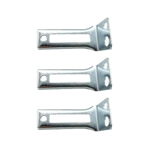 Set de reparación para herrajes de puerta BiF de 6 piezas para puertas de 1 1/8 a 1 3/8 pulgadas de grosor con diseño funcional para fácil movimiento miniatura 2