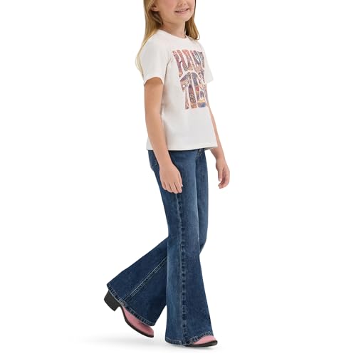 Wrangler Girl's Lainey Wilson Bell Bottom Jeans2