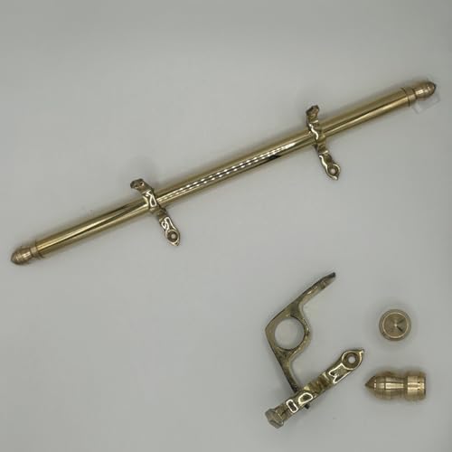 Tringles d'escalier 5 pièces en laiton de 76 cm de long