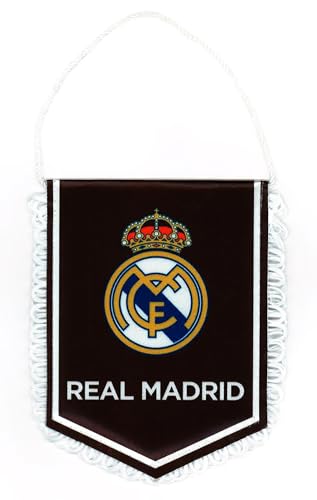 Fanion Real - Collection officielle Real Madrid - 13 x 10 cm