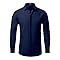 Casey Kevin Camisa Hombre Manga Larga Casual Regular Fit Camisas con Botones Ocultos Vestir de Negocios Stretch Shirts para Hombres