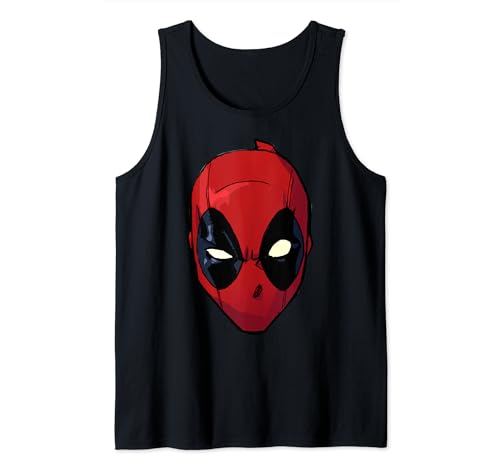 Débardeur Deadpool Big Face Marvel respirant et léger idéal pour le sport