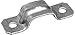 Halex 92294 2 Hole Service Cable Strap for Cable Sizes 3#3/0 and 3#4/0 - Quantity 100100