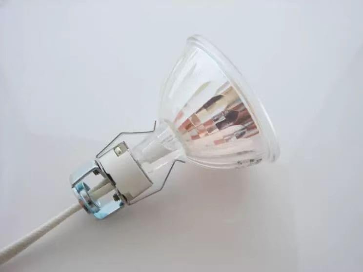 Custom Ceramic lamp Holder G4 G5.3 G6.35 with Wire high Temperature Resistance with Bracket Clip MR11 MR16 Halogen with Bracket Clip, Wire Length 40CM(with Bracket Clip Wire Length 40CM)
