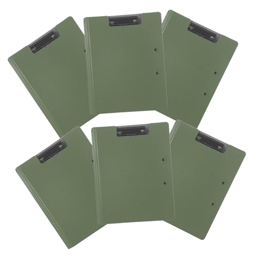 Organiseur de dossiers Housoutil 6 pièces avec double clip pour notes et documents