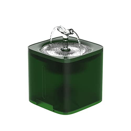 Fuente de agua automática para gatos y perros 2L verde