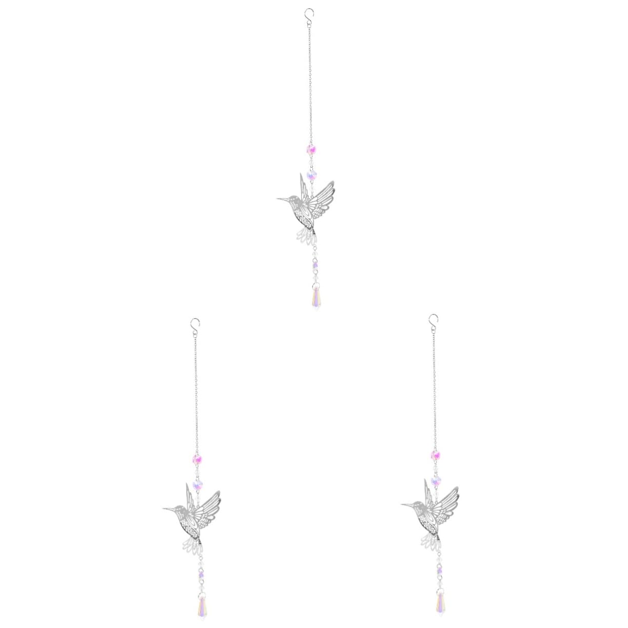 Pendentif cristal fenêtre décoration extérieure et jardin suspendu