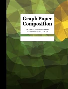 Graph Paper Composition: Grid Paper Notebook, Quad Ruled, 100 Sheets Graph Paper (Large, 8.5 x 11) (Composition Notebooks)