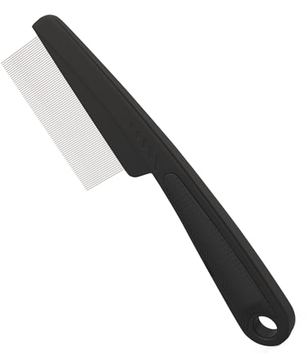 Dandruff Comb Fine Tooth Scalp Detox Comb Lice for Women, Men & Kids Stainless Steel Scalp Detoxing,...