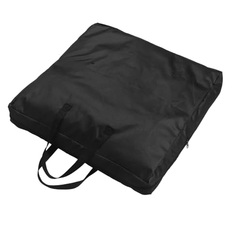 Bolsa para anillo de luz de 22 pulgadas negra con cremallera y diseño ligero para transporte