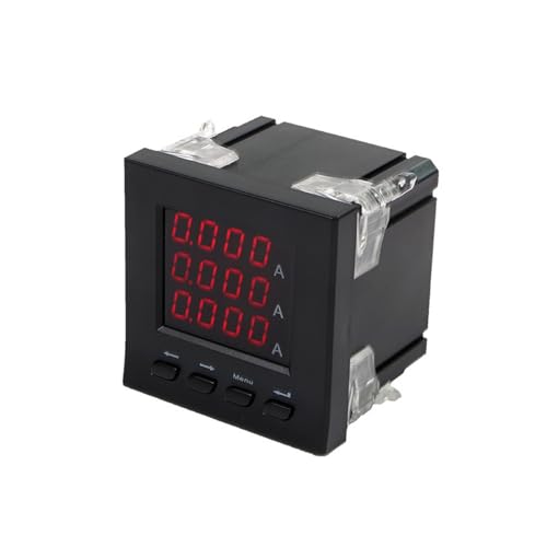 Compteur de puissance triphasé pour tableau électrique d'atelier avec communication 485