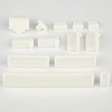 DSLRKIT Anti-Dust Plug for Raspberry Pi 4 4B Stopper Cover GPIO USB MIPI DSI CSI HDMI, Color White
