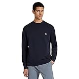 Paul Smith Sweat-shirt  col rond avec logo zbre pour, bleu marine, XXL