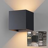 Maxled, Light is Led! Aplique de pared Exterior/Interior LED Lámpara10W,...