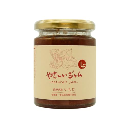 LF(エルエフ) やさしいジャム いちご 240g ジャム 国産 砂糖不使用 無添加ジャム いちごジャム