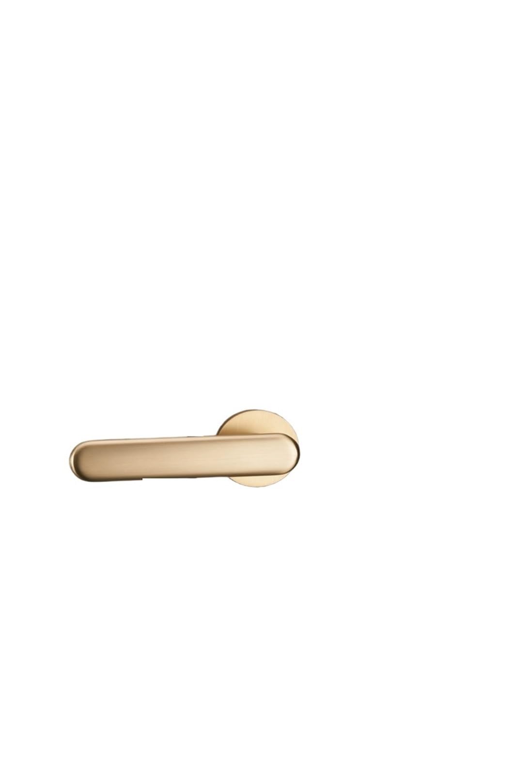 NYRXRYTCA Black zinc Alloy Split Lock Simple Silent Indoor Door Apartment Bedroom Door Mechanical Handle Lock(D31 S974 PVD)