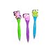 Inkology Bug Eye Pens, Set of 6 Pens, Assorted Farm Designs (179-9)