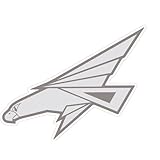 第302飛行隊 F-35 尾翼マークステッカー (特大 左向) / シール bl