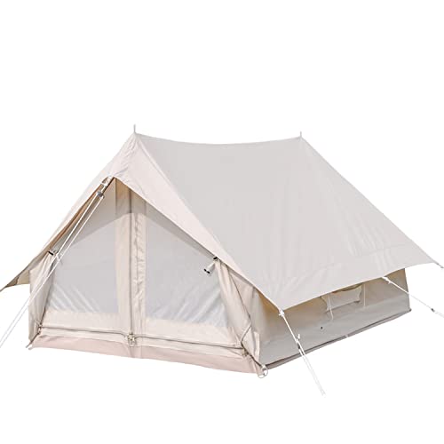 Carpa de camping 4 estaciones de lona tipo yurt