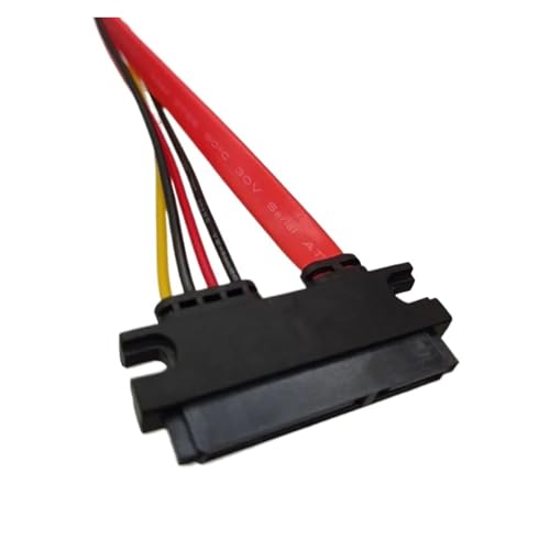 Cable SATA 7+15 a SATA 7 pines 0.1 m miniatura 4