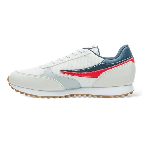 Tenis Fila Renno Classic Masculino,Branco/Branco/Marinho,43