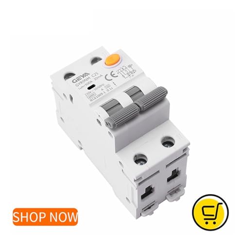 Disjoncteur différentiel 2P 10A pour éviter les surcharges électriques