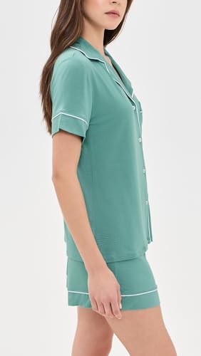 Image of Eberjey Gisele Rib Relaxed Short PJ Set