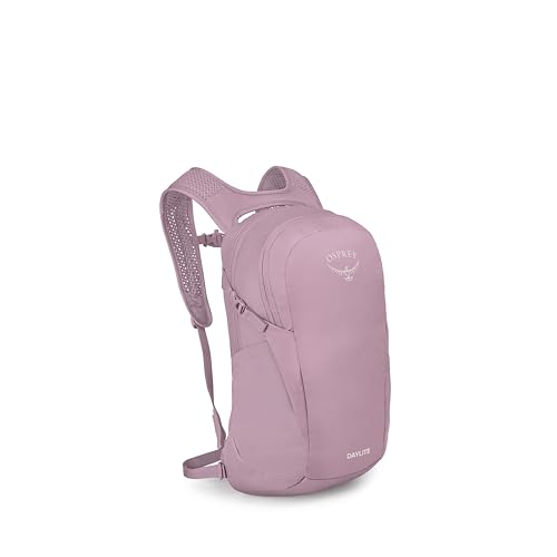 Osprey Daylite Commuter Backpack - Lightweight Everyday Bag with Laptop Sleeve, Bottle Pockets, Iris Pink