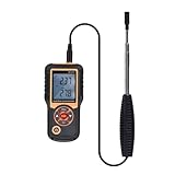 SW6076 LCD Thermal Anemometer High-Precision Handheld Industrial Hot-Wire Temperature and Airflow Measuring Instrument