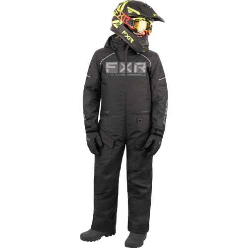 FXR Youth Recruit Snowsuit/Monosuit 2025 (Black Ops - 16)