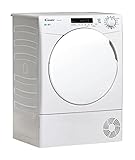 Candy Smart CSE C9DF-80 Condenser Tumble Dryer, 9kg, White, B Energy Class