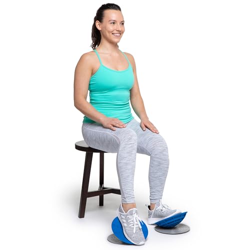 Optp Dynamic Duo Balance & Stability Trainer (Coppia) – Set Di Allenamento Di Equilibrio Per Forza Addominale, Rafforzamento Del Piede E Della Caviglia, Recupero Delle Lesioni, - 5
