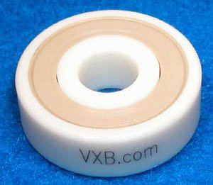 R188-2RS Full Ceramic Sealed Bearing 1/4 x 1/2 x 3/16 inch ZrO2