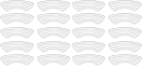 Image of EACOZY Heel Grips, Clear Shoe Heel Inserts, Heel Cushion Pads for Women Men Loose Shoes, 5 Pairs (Pack of 2)
