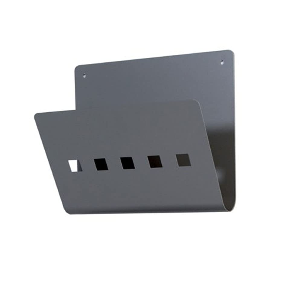 Rocada - Revistero de Pared, Organizador de Revistas o Documentos, Pack de 3, Revistero de Metal, Medidas 27 x 30 x 13 cm