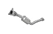 Pacesetter 324138 Direct Fit Catalytic Converter, Non-CARB Compliant