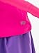 RuffleButts Girls UPF50+ Sun Protected Athletic Active Raglan Bow Shirt - Neon Magenta, 4T