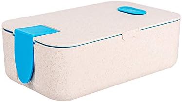 Eco-Friendly Bento Lunch Box; Leakproof Food Storage Container Made From Wheat Straw