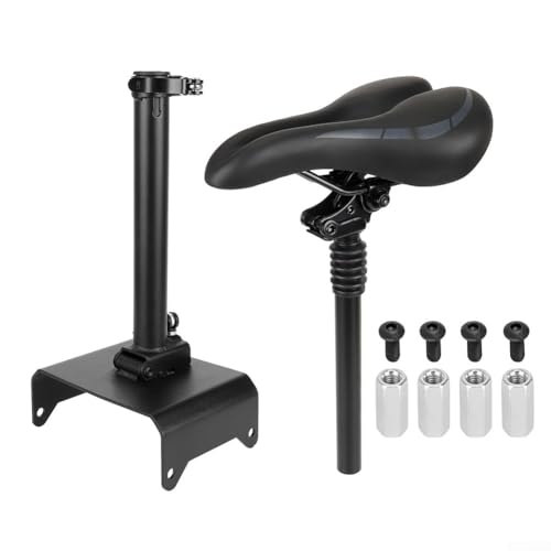 Sillín de asiento de scooter eléctrico para Ninebot F20 F25 F30 para F40, altura ajustable para una comodidad óptima durante los paseos