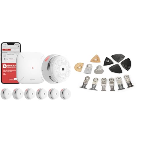 Detector de Humo X-Sense XS01-M ProConnected con estaci&oacute;n Base SB...