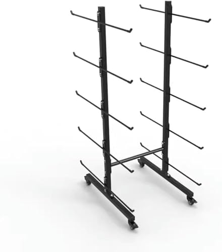 Rangement tapis de yoga à roulettes pour libérer l'espace au sol - 6