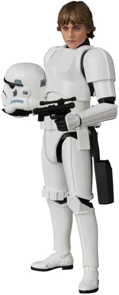 MAFEX No.257 LUKE SKYWALKER(TM) (STORMTROOPER DISGUISE), Total Height: Approx. 5.9 inches (150 mm), Painted Action Figure