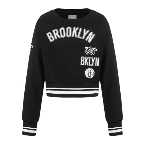 Image of Pro Standard Big Girls NBA Retro Classics Fleece Crewneck Sweatshirt