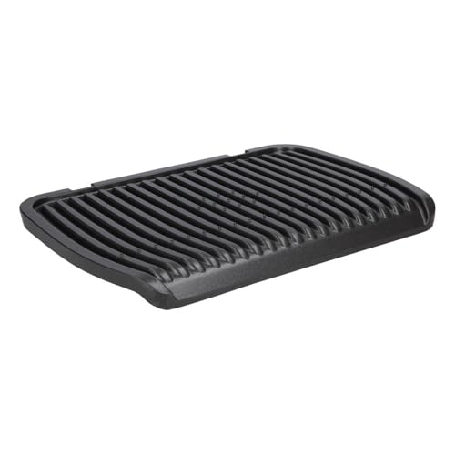 LUTH Premium Profi Parts Luth Premium Professional Parts Plaque de Gril inférieure Compatible avec Tefal Ts-01039400 pour Gril Optigrill