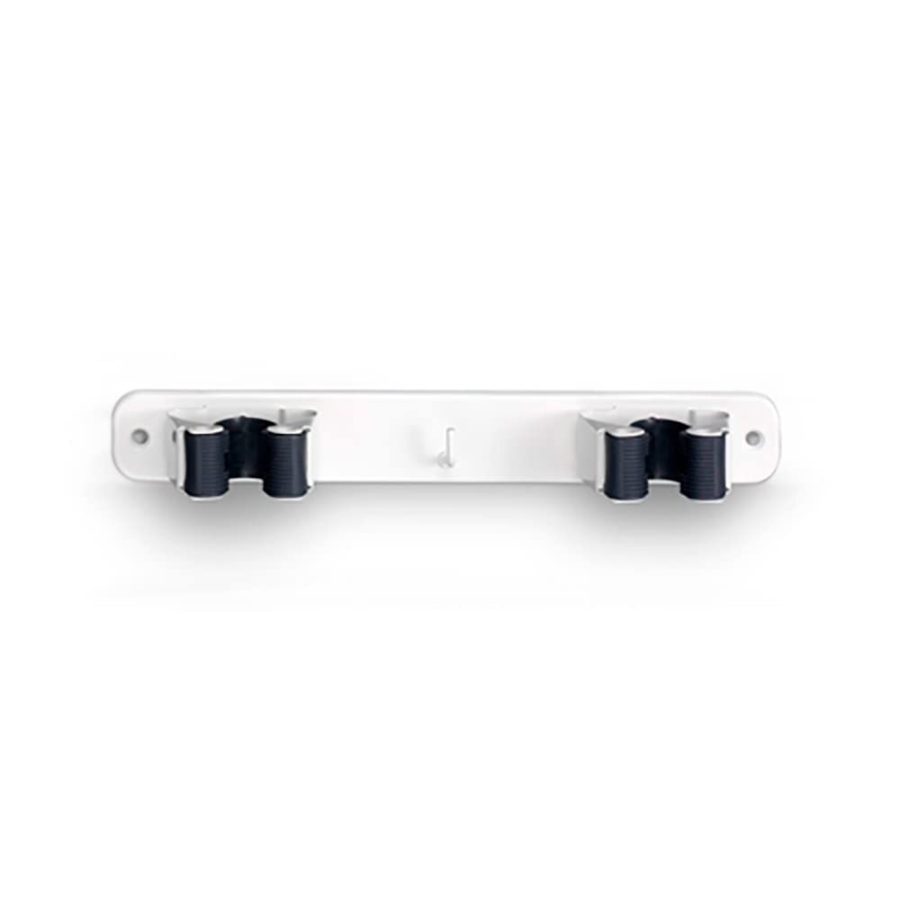 Gancio Adesivo INOFIX Per Scope - Bianco, Per Manici Da 20-26 Mm, Supporto Fino A 1 Kg - 2