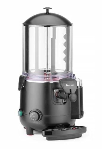 HENDI Schokoladenspender, Kakaodispenser, Schokolade, Schokoladen Maschine, maximale Schokoladekapazität: 10L, 230V, 1006W, 410x280x(H)580mm, Edelstahl, Polycarbonaat